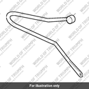 Pannier Rail, LH, Chrome (A9733449)