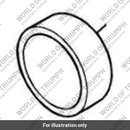 Axle Nut Cover, 22mm (A9733484)