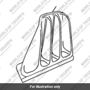 Foot spoiler (A9740010)