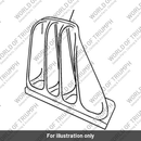 Foot spoiler (A9740011)