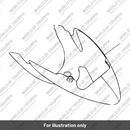 Belly Pan, Colour, Racing Yellow (A9740021-FA)