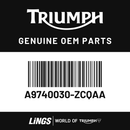 Radiator cowl (A9740030-ZCQAA) barcode