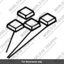 Rubber feet (A9741008)