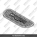 Footboard Mat - Rubber (A9750159)