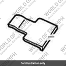 Clamp, Reflector, Rack (A9750327)