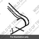 Rubber, Lever, Rear Sets (A9750627)