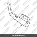 Bracket, Passenger Backrest, LHS (A9750683)