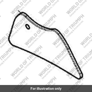 Bracket, Pillion Backrest Pad (A9750688)