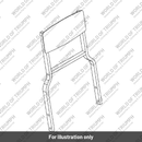 Passenger Backrest Tall (A9750704)