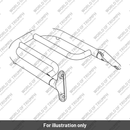 LUGGAGE RACK, CHROME (A9750845)