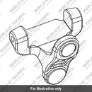 Bracket, Pillion Footboard, LHS (A9770013)