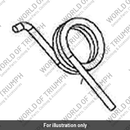 Return Spring, Footrest (A9770035)