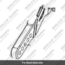 Lever, Rear Set, Gear (A9770069)