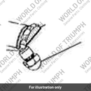 Foot Peg, LH R/Set, Folding (A9770072)