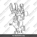 Spring Mount, Brake Lever (A9770094)