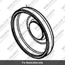 Cover, Swing Arm Pivot, LH, Black (A9780021)