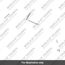 Tank Pad, Rubber, Kit (A9798039)