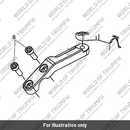 Arm, GPS Mount, Lower (A9820010)