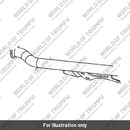 Light Bar, Chrome, Short (A9830008)