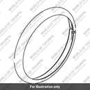 Headlight Rim, Black (A9830103)