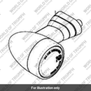 LED Front Indicator Kit - Short Stem (A9838023)