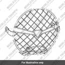 Grille, Headlight, Kit (A9838068)