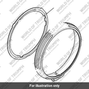 Grille & Bezel, Headlight (A9838244)