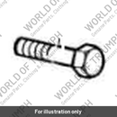 Bolt, Shld, M8 (A9910006)