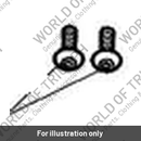 Screw, BUT/HD, M4 x 0.7 x 8, S/S (A9910112)