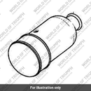 Rubber Boot, Straight (A9930403)