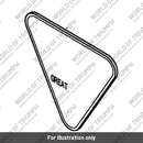 Badge Kit, Triangular (A9938031)