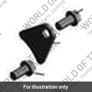 Bolt, Flanged, M6 x 1 (AA101437)