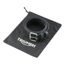 Triumph Square Buckle Leather Belt