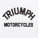 Triumph Mens Ditchling T Shirt - White