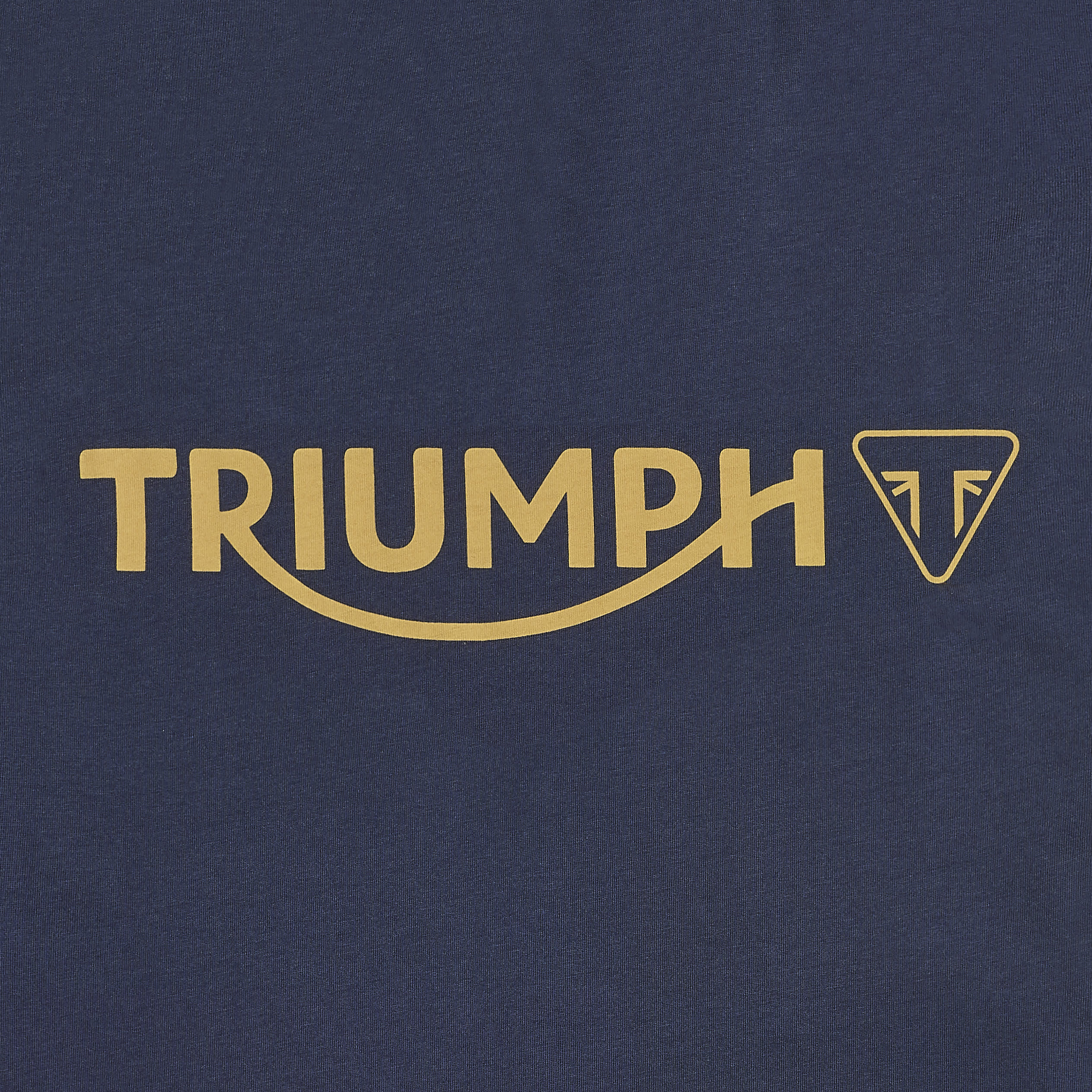 Triumph Mens Cartmel Black Iris & Gold T Shirt