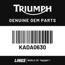 Bolt, Flanged, M6 x 1 (KADA0630) barcode