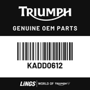Bolt, Flanged, M6 x 1 (KADD0612) barcode