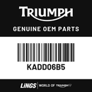 Bolt, Flanged, M6 x 1 (KADD06B5) barcode