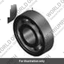 Bearing Ball, 17 x 47 x 14 x 3L (LPB00019)