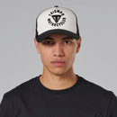 Triumph Taylor Bone & Black Embroidered Trucker Baseball Cap