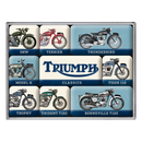 Triumph Model Chart Magnet Set