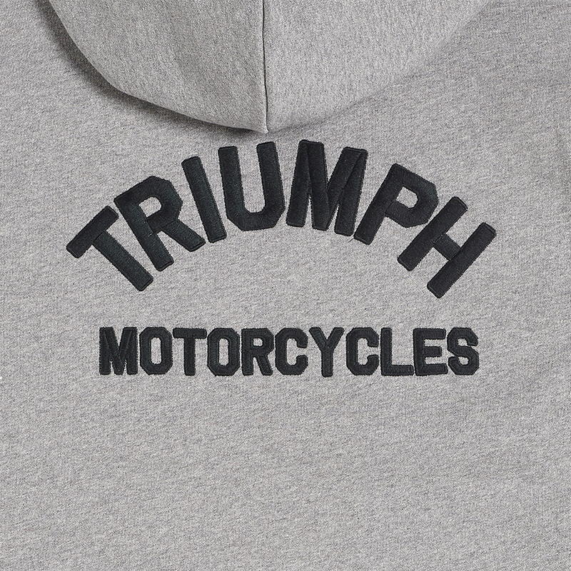 Triumph Dolan Zip Up Hoodie Grey