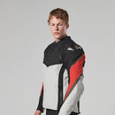 Triumph Mens Triple Sports Tri Tech Jacket Black / Grey / Red