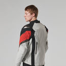 Triumph Mens Triple Sports Tri Tech Jacket Black / Grey / Red