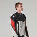 Triumph Mens Triple Sports Tri Tech Jacket Black / Grey / Red