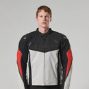 Triumph Mens Triple Sports Tri Tech Jacket Black / Grey / Red