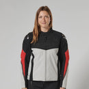 Triumph Mens Triple Sports Tri Tech Jacket Black / Grey / Red