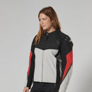 Triumph Mens Triple Sports Tri Tech Jacket Black / Grey / Red