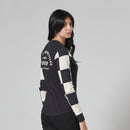 Triumph Ladies Nikki Black & Bone Long Sleeved Top