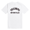 Triumph Mens Ditchling T Shirt - White